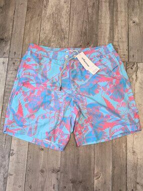 Mammgic, Men’s Tropical Floral Swim Trunks - Large, NWT
